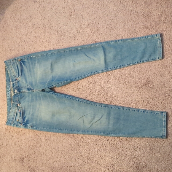 Jegging Aeropostale Blue Denim Taille 6 Short - 80% Coton, Lavage Moyen - Pour Femme